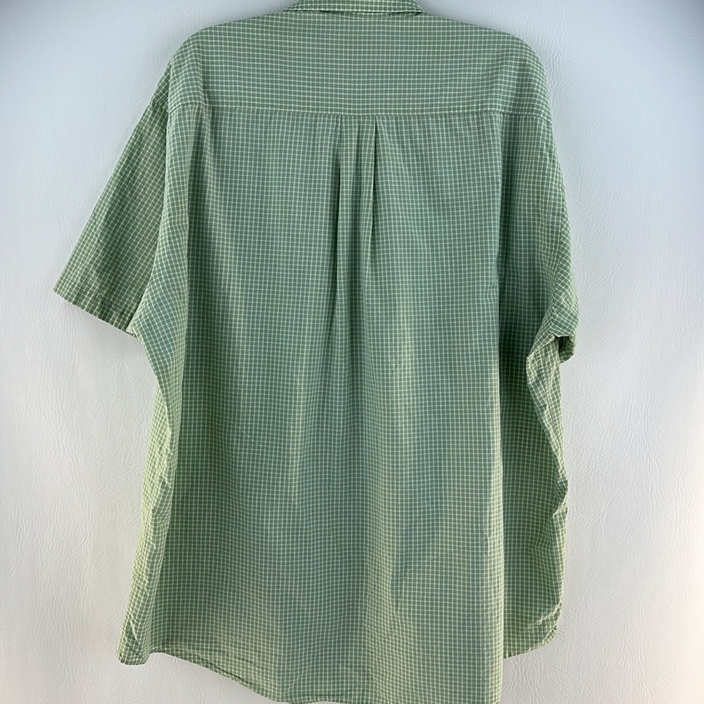 Brooks Brothers Short Sleeve Checkered Button Down Shirt - Picture 5 of 8